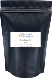 The Spiritual One Vanuatu Kava Powder in 4oz & 8 oz (kava straining bag required)